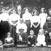 Charlotte Ashby, grandaughter of Bungaree, third from left